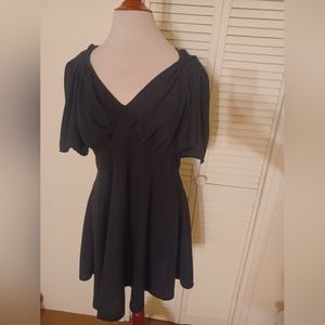Motel rocks mini flutter sleeve dress